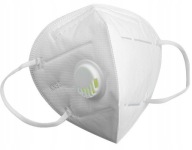 MASKA s protiprachovým ventilom, biela 1720