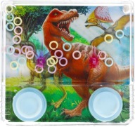VODNÁ ARKÁDOVÁ HERNÁ KONZOLA PRSTENY DINOSAURS
