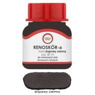 RENOSKÓR FARBA NA KOŽU LESK TMAVO HNEDÁ 30ML