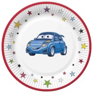 Papierové taniere Cars Cars Birthday Party 18cm 8ks.