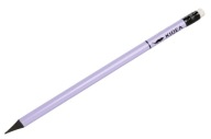 Trojhranná ceruzka s gumou HB pastel mix Kidea