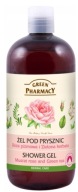 Green Pharmacy sprchový gél do kúpeľa pižmová ruža zelený čaj 500ml