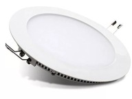 Plochý SLIM držiak LED lampy 6W ECO lampa pre závesný strop, studená farba