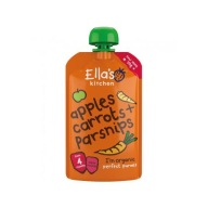 Ella's Kitchen Mrkva, jablko a paštrnák, 120 g