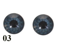 OČI PRE MASKOTOV HRAČIEK 11mm/2ks - 03