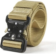VOJENSKÁ TACTICAL SURVIVAL WEB STRAP QR BÉŽOVÁ