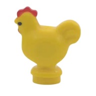 Figúrka slepačích blokov