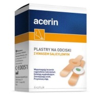 ACERIN náplasti na kurie oká, 6 kusov