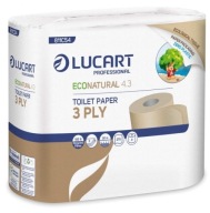 Lucart Eco toaletný papier 100% celulóza 4 rolky