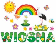 JARNÁ DEKORÁCIA Nápis SPRING_WW3