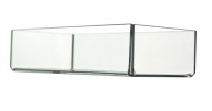 Box Container Organizer vyrobený z priehľadného plexiskla