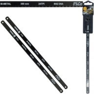 PÍLOVÝ LIST BI-KOVOVÝ M42 + D6A + Co 8% NA KOV 300mm 2 KS 24 TPI
