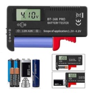 Tester na meranie batérie pre 18650 AA AAA 9V PRO článkov