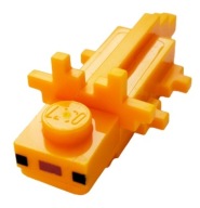 LEGO Minecraft figúrka - Axolotl žiarivo oranžová