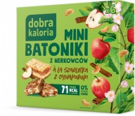 Mini kešu tyčinky, jablkový koláč so škoricou Dobrá Kaloria 6 ks 102g