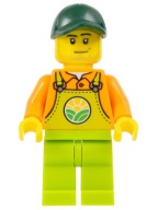 LEGO FIGURE City Gardener Farmer cty1478