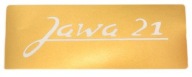 Nálepka Jawa 21 - maliarska šablóna