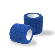 Modrý lepiaci obväz / rolka šírky 5 cm