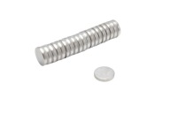 Neodymový magnet valcový MW 12x2 N38 10 ks.