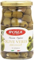 Zelené olivy pražené 290g IPOSEA