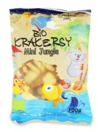 MINI JUNGLE BIO CRACKERS 100 g - BIO ANIA