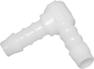 UHLOVÝ KONEKTOR, plastový KOLENO POM, hadica 12mm