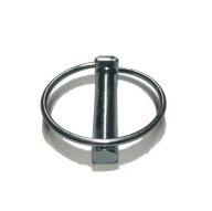 Závlačka skladacia s krúžkom 12x55 mm 25 ks