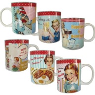 Porcelánový hrnček 350ml 'Housewife' MR-10018-23