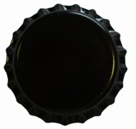 uzávery piva ČIERNA 100 ks FI26