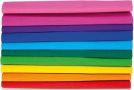 HAPPY COLOR Krčený hodvábny papier 25x200 Rainbow 10 roliek