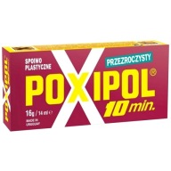 Poxipol dvojzložkové transparentné lepidlo 14 ml