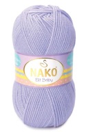 NAKO Elit 50 Elit Baby priadza 100g 10625 fialová