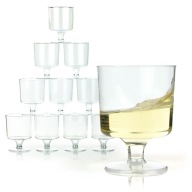 Plastový pohár na biele víno Abena 150 ml, 10 ks