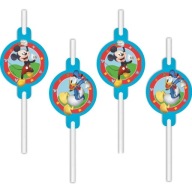 PAPIEROVÉ SLIMKY MICKEY MOUSE MICKEY TUBES x4
