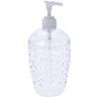 stojatý dávkovač mydla 400 ml priehľadný