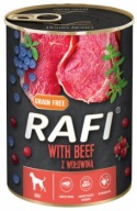 RAFI Mokré krmivo pre psov HOVÄDZIE 400g