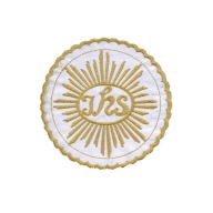 Nášivka so znakom IHS Communion IHS communio výšivka