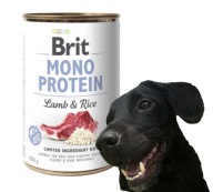 Brit MONO Protein krmivo pre psov LAMB RICE Lamb Rice Allergies 400g