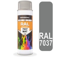 LAK V STRIEKU AKRYL RAL 7037 MATNÝ 500ML MATNÝ ŠEDÝ