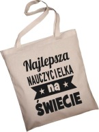 EKO BAVLNENÁ TAŠKA DARČEK DEŇ UČITEĽOV 424