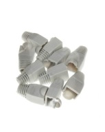 Kryt zástrčky RJ-45, 10 kusov, biely