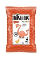 Dinosaurus BIO kečup kukuričné ​​chrumky 4x15g
