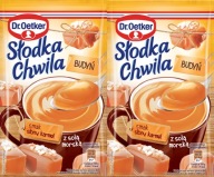 DR. Oetker Słodka Chwila Puding so slaným karamelom 2x43 g