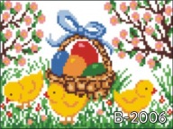 Plátno s potlačou 15cm*20cm - 2006