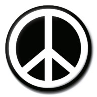 CND Peace Symbol špendlík badzik na oblečenie
