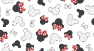 Flanelová plienka 80x80 Mickey Red