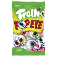 1x 75g TROLLI Pop Eye Jelly fazuľa s ovocnou náplňou