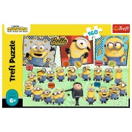 PUZZLE 160 MINIONS MINIONS BELLO DEC 6+ KOCIEK