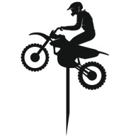 Motorový motokrosový enduro športový topper 11cm PLEXI