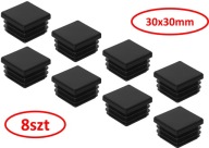 Nasúvacia koncovka na stoličky pre profily 30x30, 8 ks